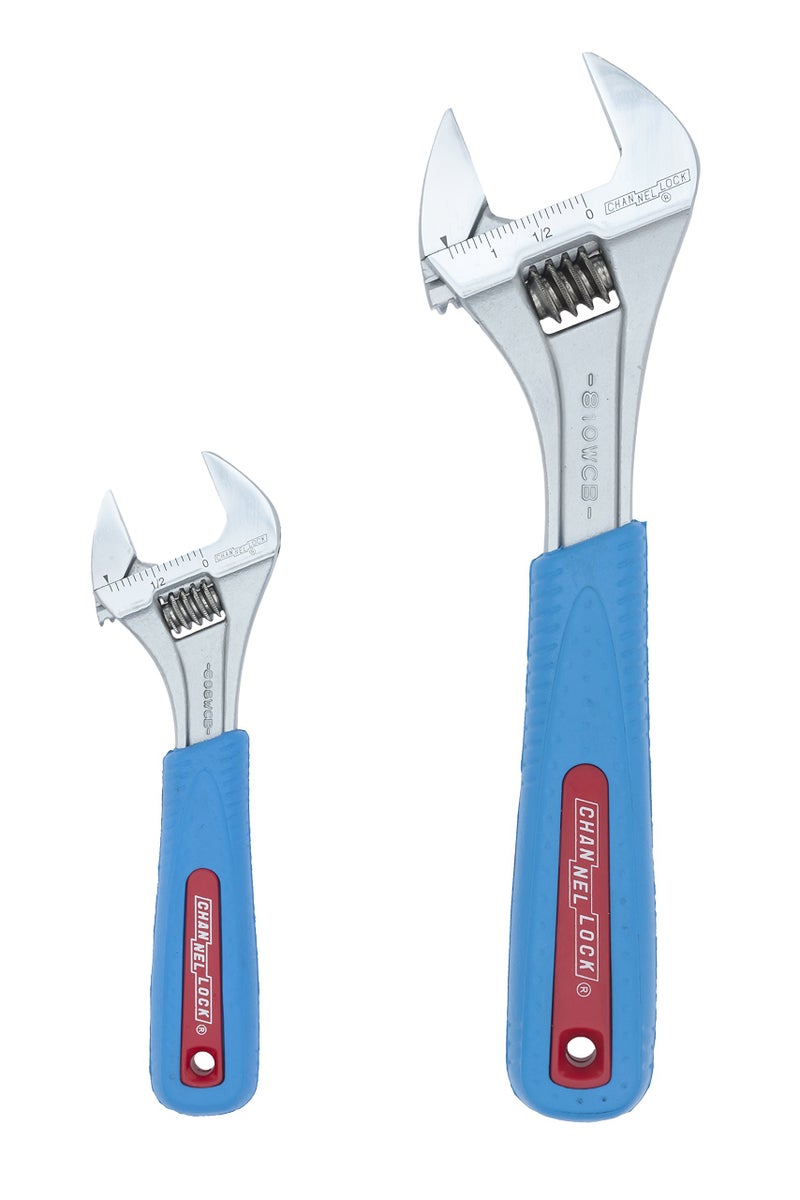 Channellock Adj. Wrench Set, Jaw Cap. 15/16, 1-3/8 In - Image 1